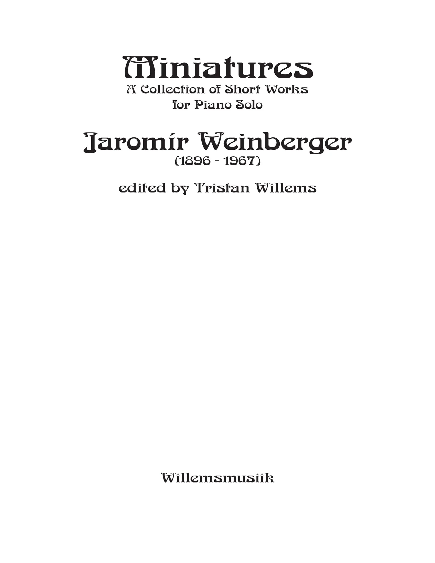 WEINBERGER - MINIATURES FOR PIANO - TITLE.jpg
