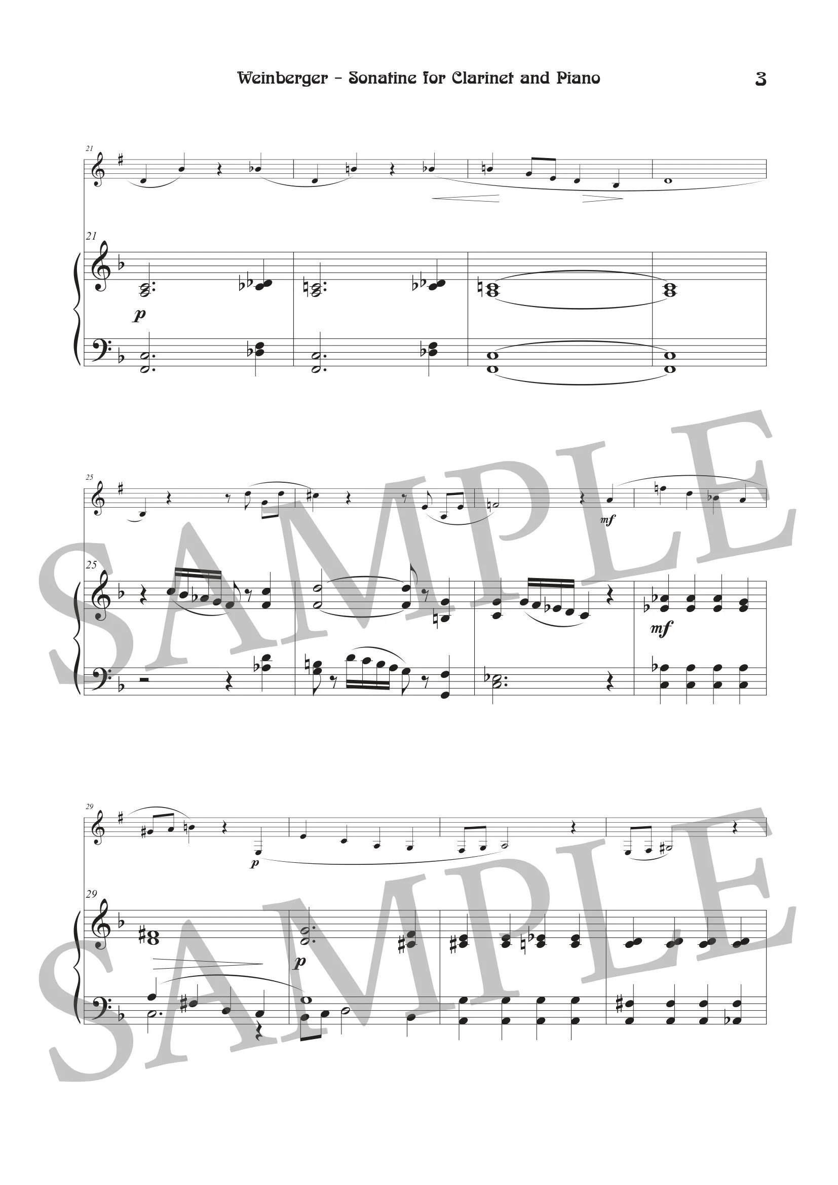WEINBERGER - SONATINE FOR CLARINET - SCORE SAMPLE-3.jpg
