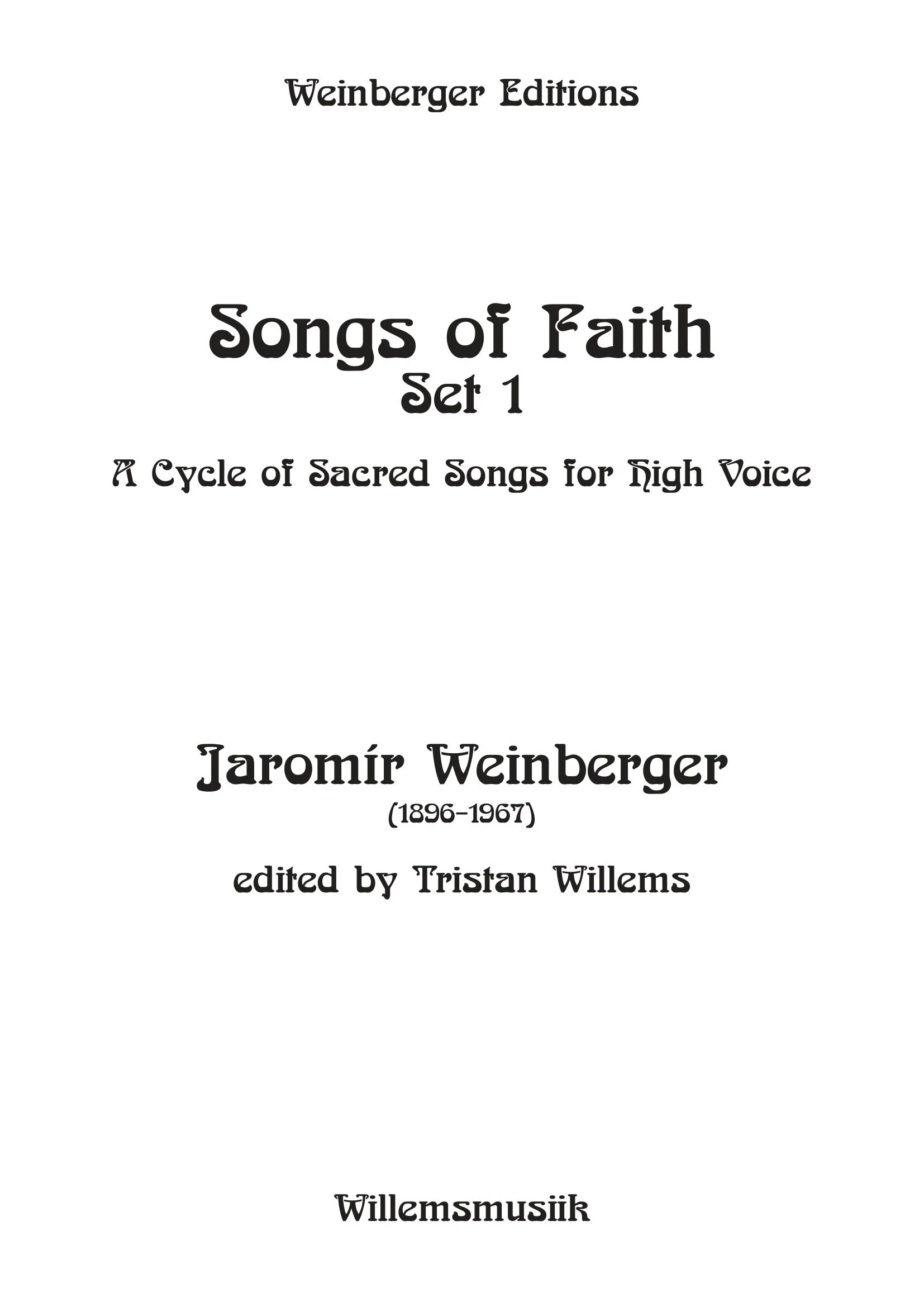 WEINBERGER - SONGS OF FAITH - SET 1 (2026) - TITLE-1.jpg