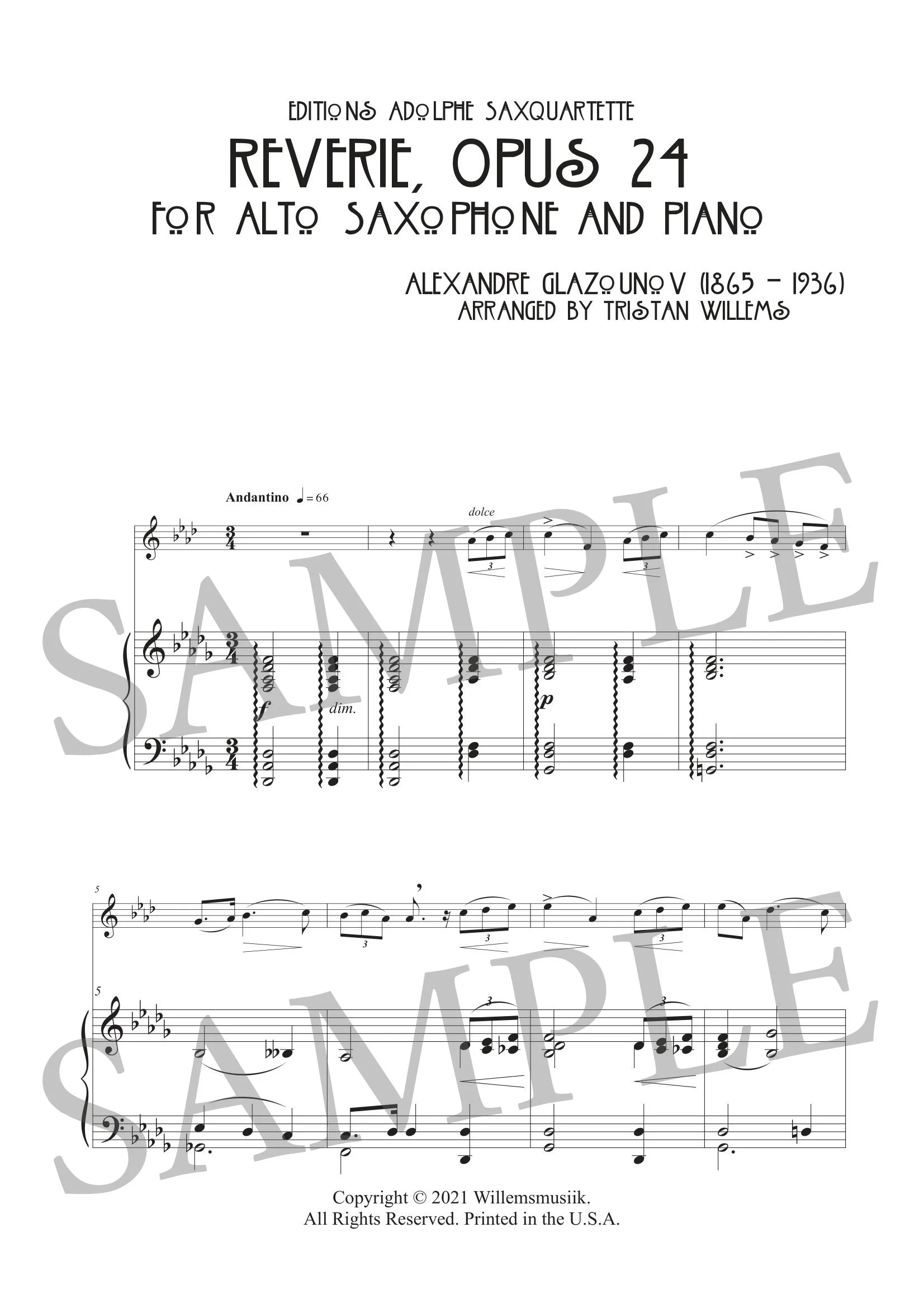 GLAZOUNOV - REVERIE (SAX) - SCORE SAMPLE-1.jpg