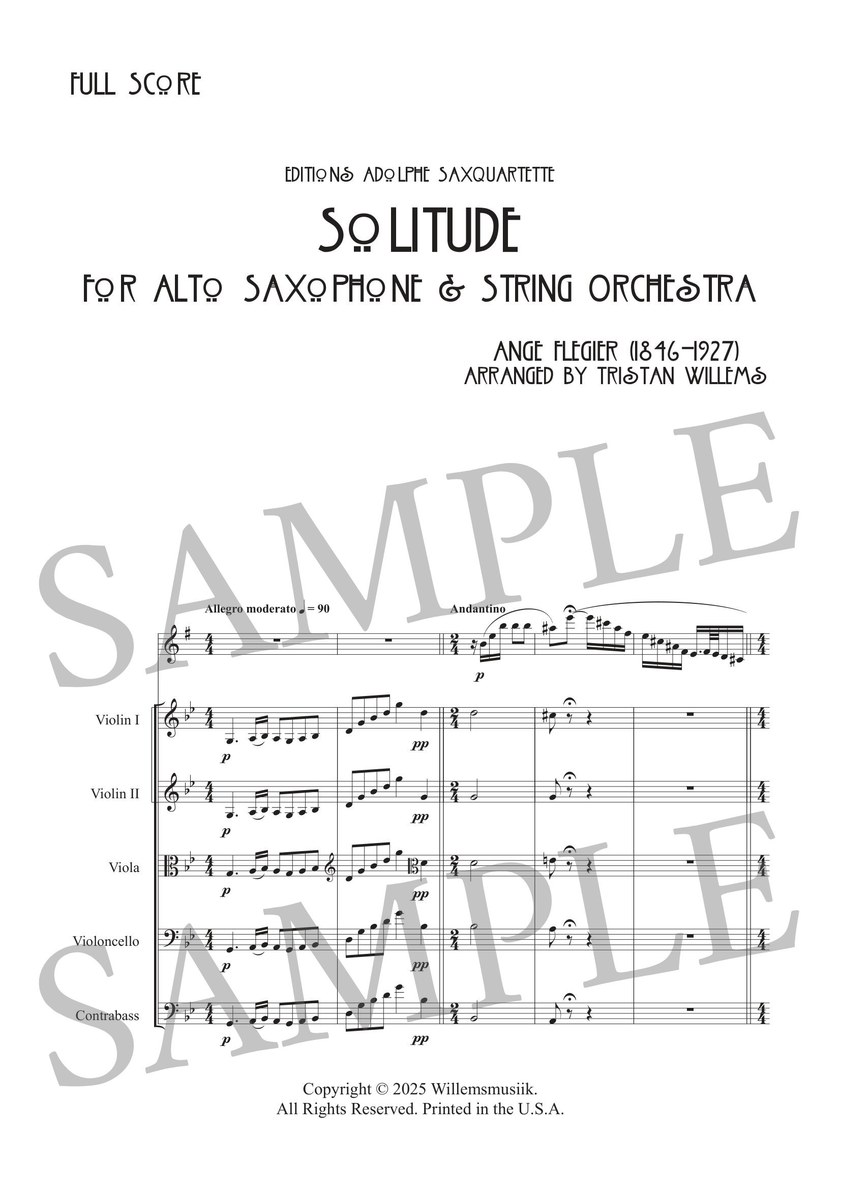 FLÉGIER - SOLITUDE (ORCH) - SCORE SAMPLE-1.jpg