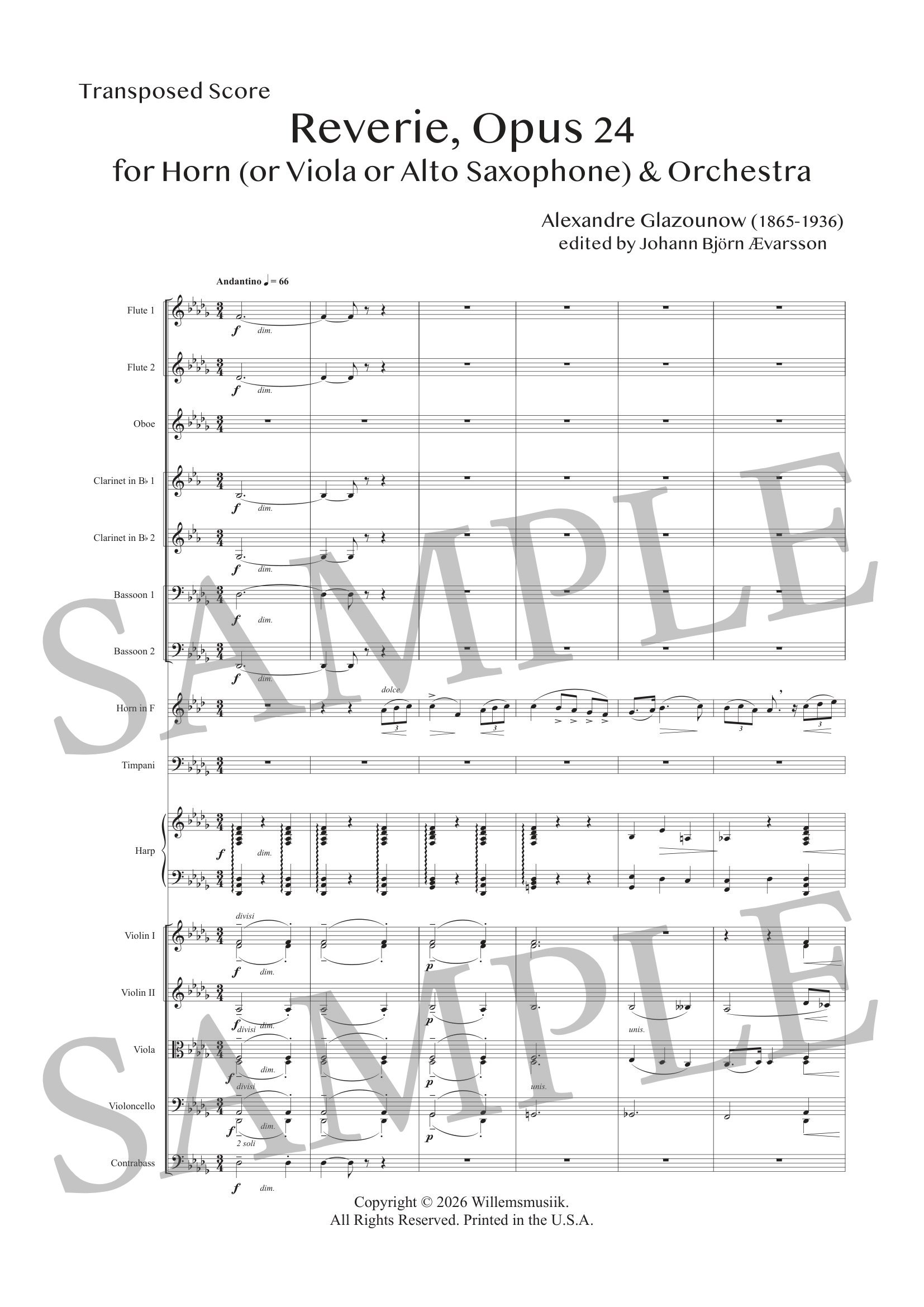 GLAZOUNOV - REVERIE (ORCH) - SCORE SAMPLE-1.jpg