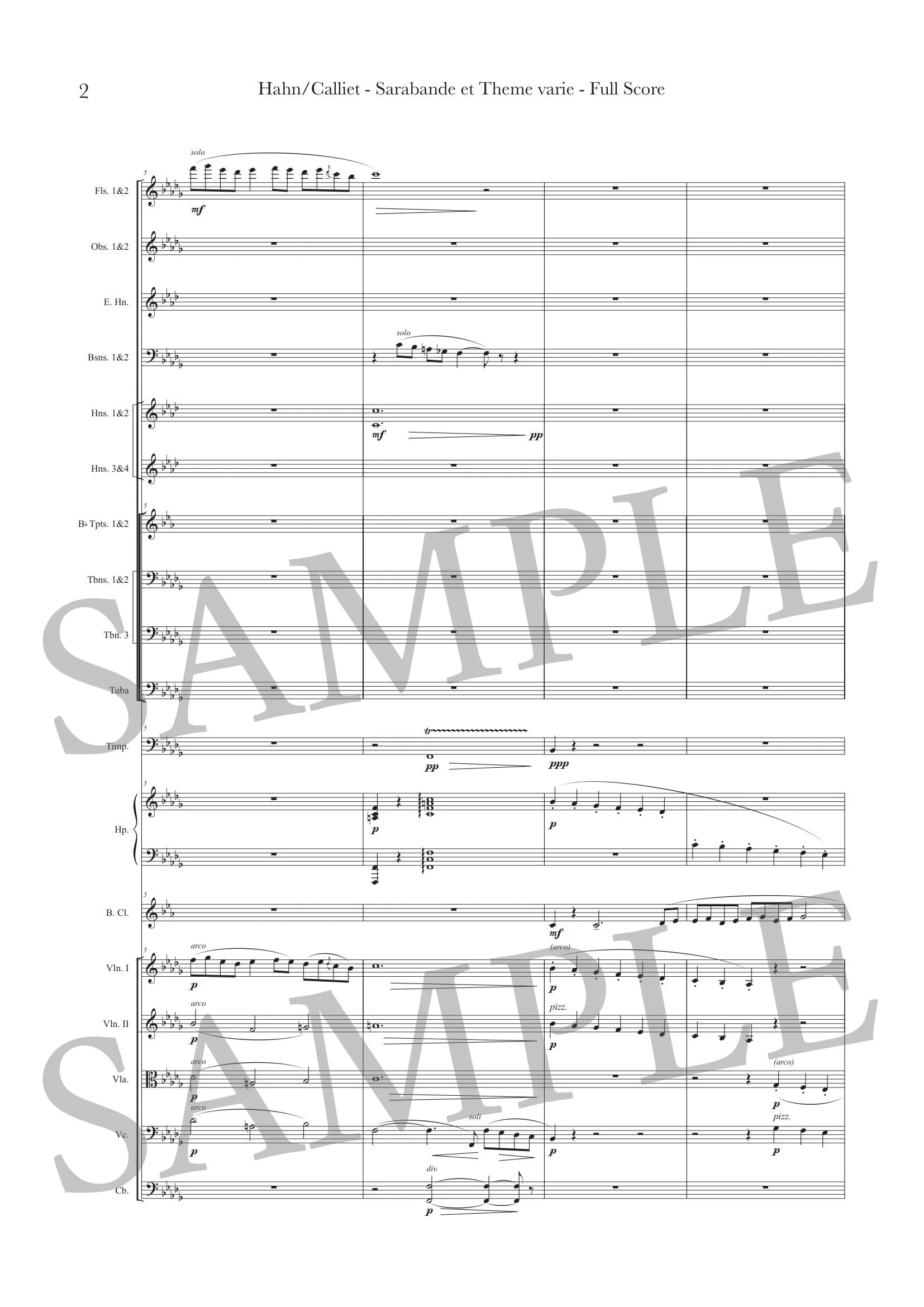 HAHN CAILLIET - Sarabande et Theme varie - SCORE SAMPLE-2.jpg