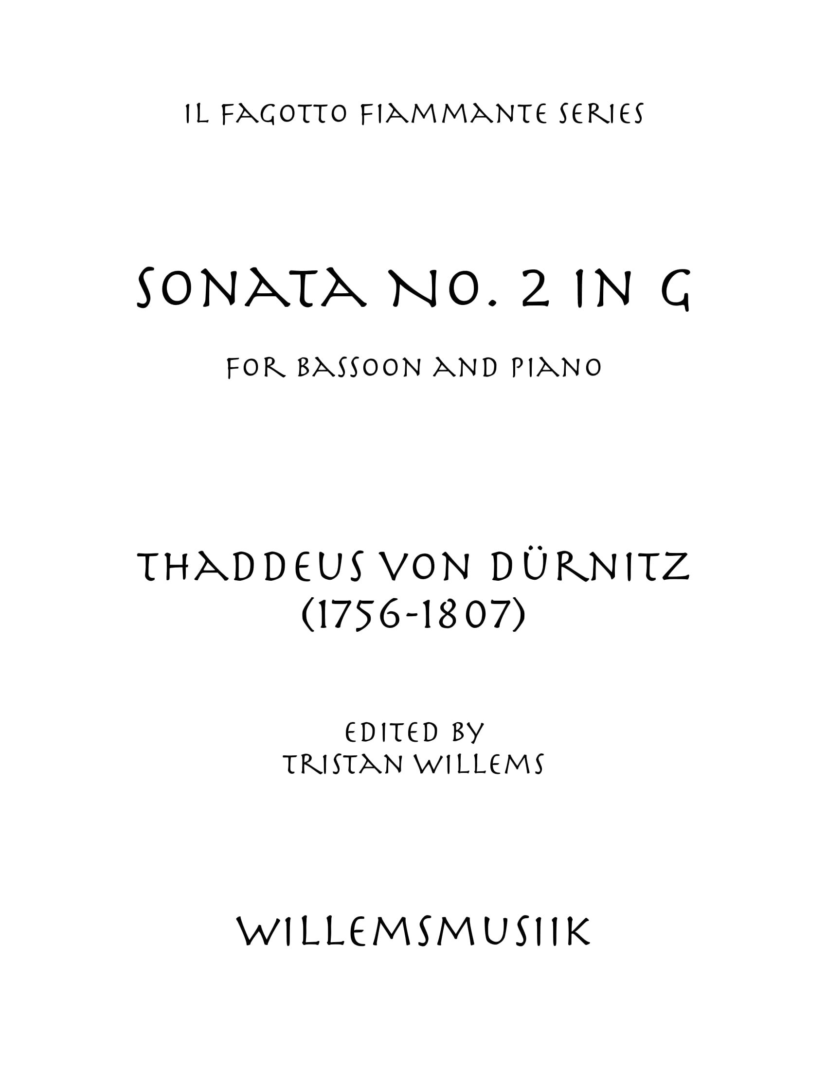 DÜRNITZ - SONATA II - TITLE-1.jpg