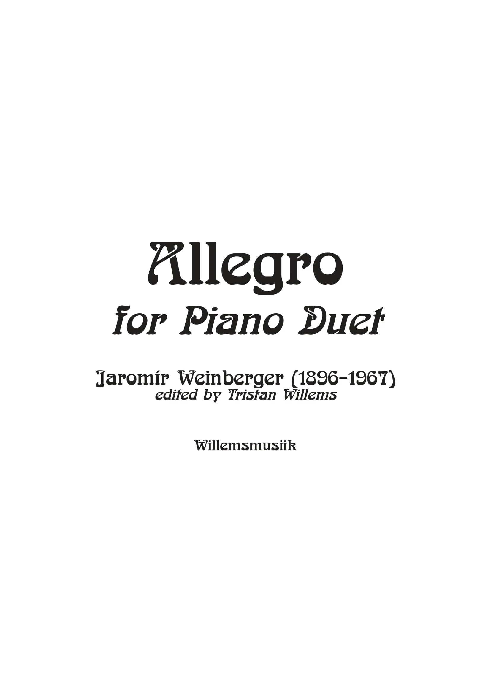 WEINBERGER - ALLEGRO - PIANO DUET - TITLE-1.jpg