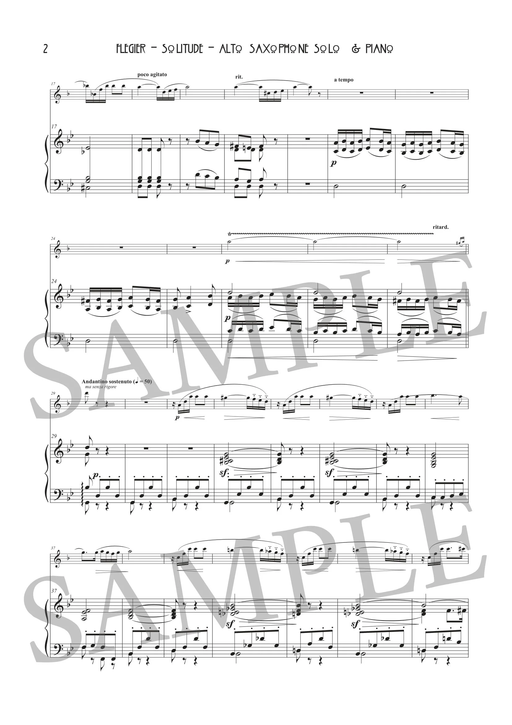 FLÉGIER - SOLITUDE (ALTO SAX AND PNO) - SCORE SAMPLE-2.jpg