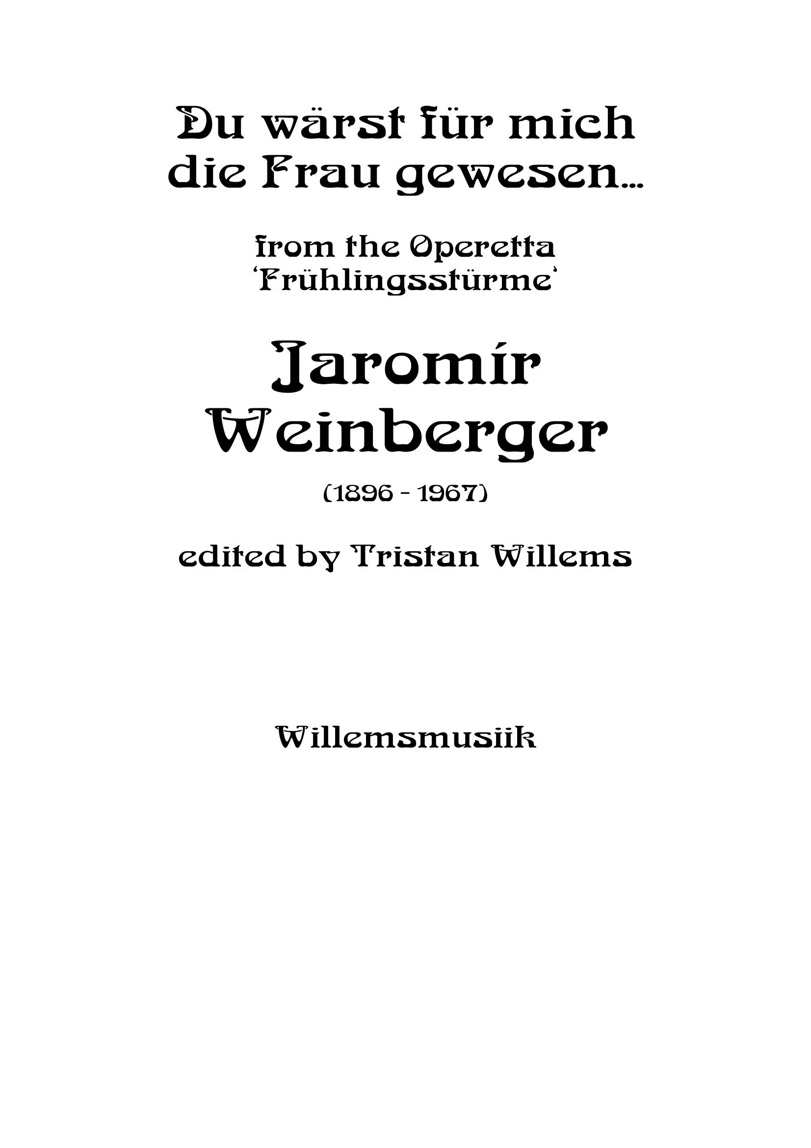 WEINBERGER - DU WÄRST FÜR MICH. LIED - TITLE-1.jpg