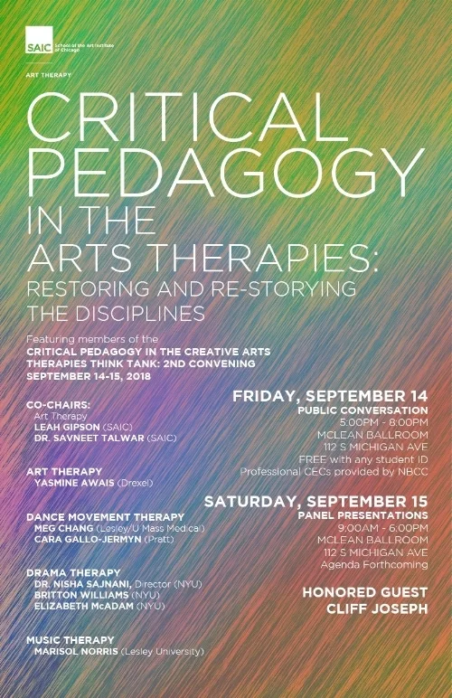 Critical Pedagogies in the Arts Therapies