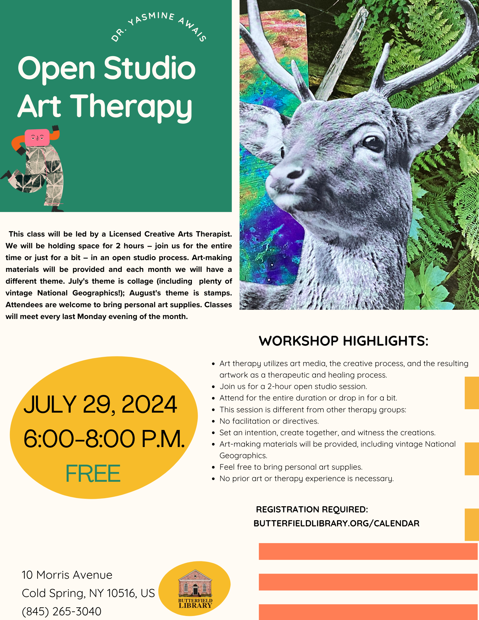 Open Studio Art Therapy: Collage