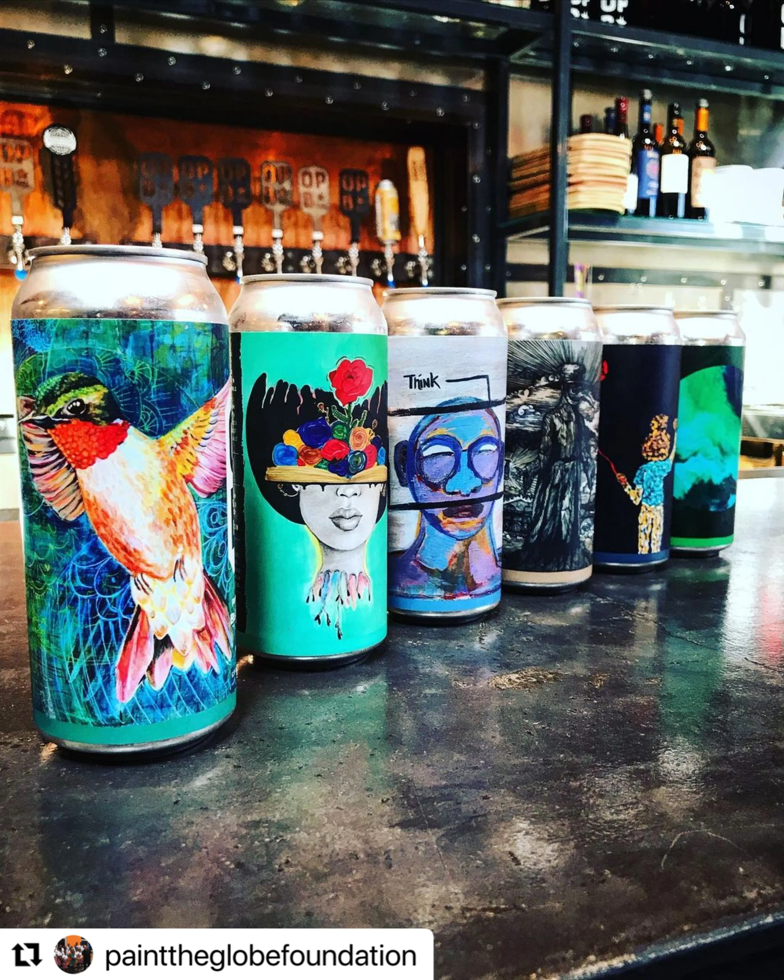 PTGF teams with Oak Park Brew Co. for our 2nd annual virtual art auction, supply drive and fundraiser. 