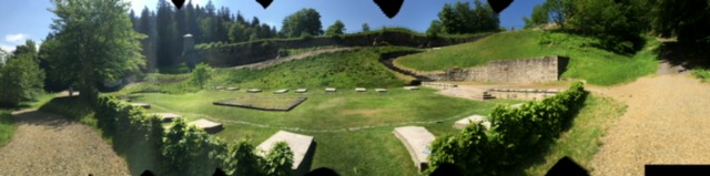 Panoramic view in the Valley of Death