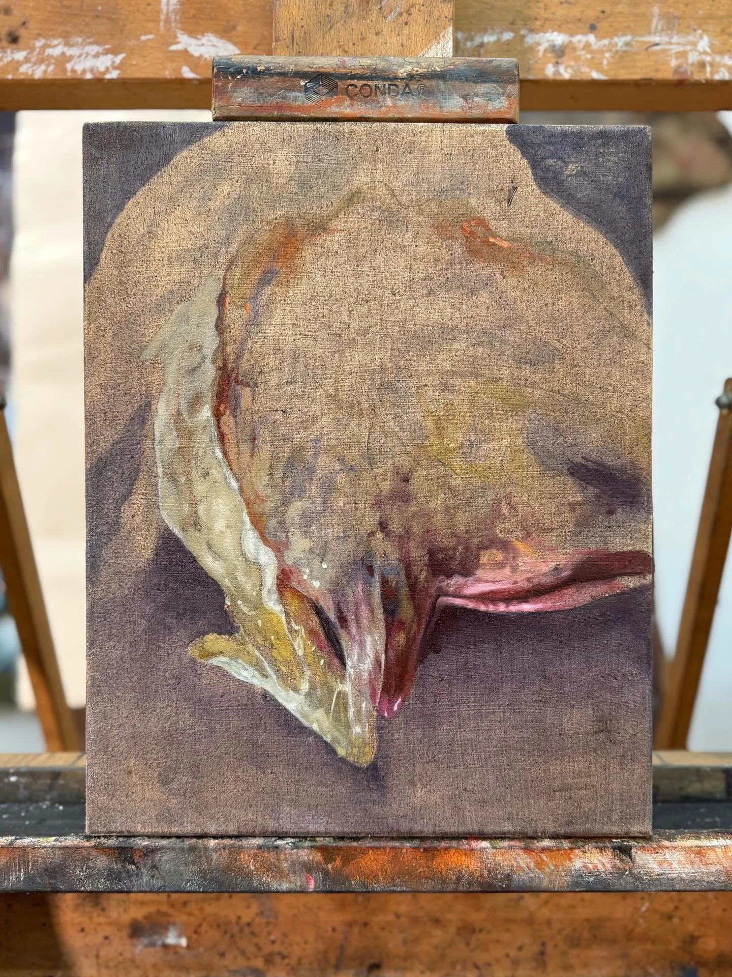 Ooouch&hellip; 
.
n o t e s&nbsp; f r o m&nbsp; t h e&nbsp; a n t h r o p o c e n e
.
#painting #pittura #contemporaryartist #contemporaryart #artistoninstagram #artiststudio #studio #gozo #marioabela