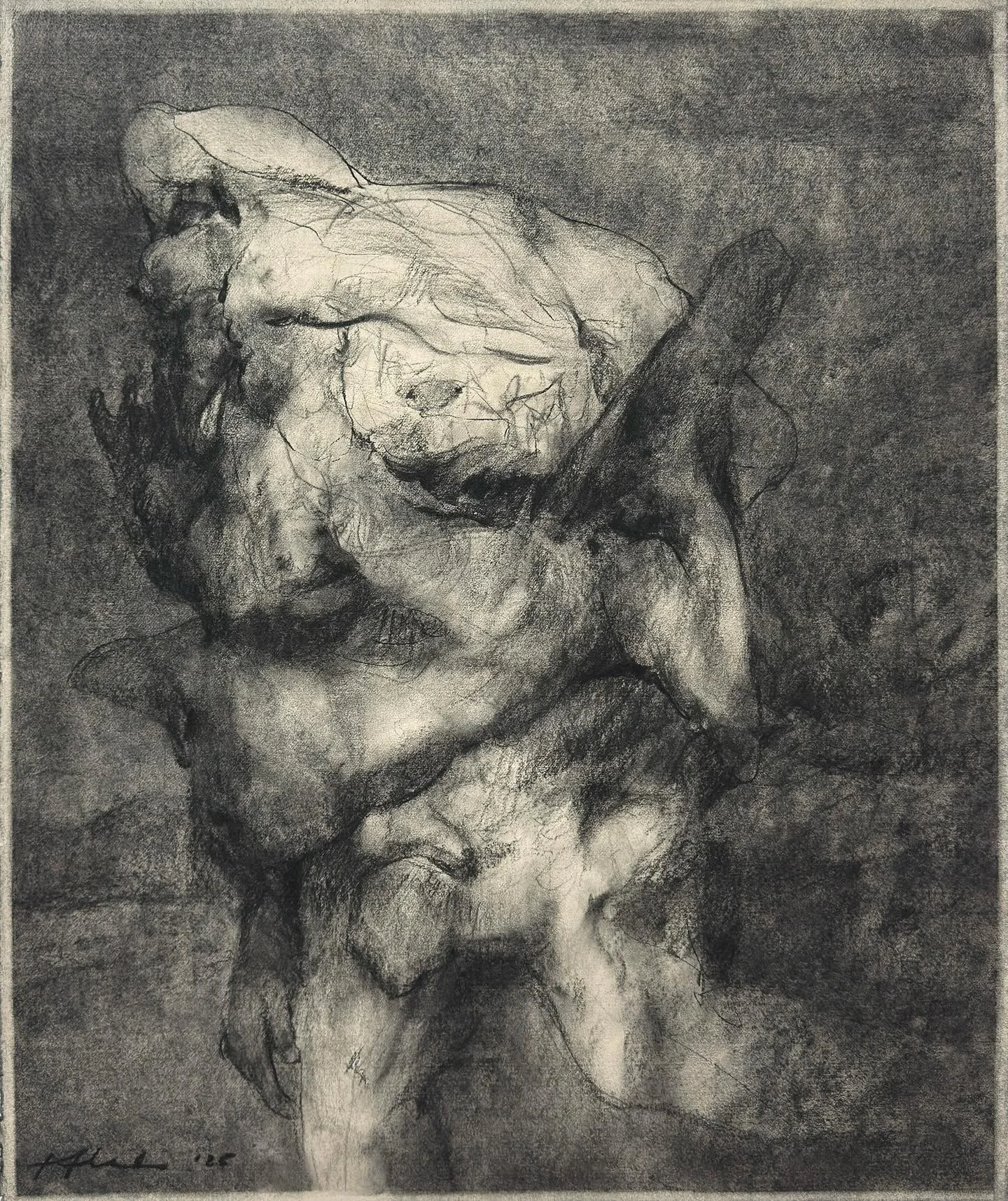 Xwejni-Man I 
.
n o t e s&nbsp; f r o m&nbsp; t h e&nbsp; a n t h r o p o c e n e 
.
c h a r c o a l  o n  p a p e r
.
.
#anthropocene #posthumanism #contemporarylandscape #draw #drawing #drawingoninstagram #contemporaryartist #contemporaryart #mario