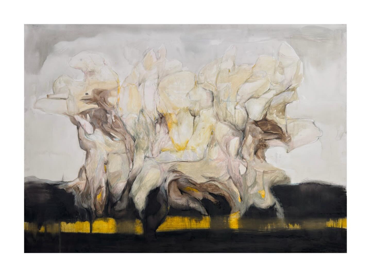 Still Moving 
Mixed media on Fabriano paper
2023
.
n o t e s&nbsp; f r o m&nbsp; t h e&nbsp; a n t h r o p o c e n e
.
#anthropocene #posthumanism #contemporarylandscape #draw #drawing #drawingoninstagram #contemporaryartist #contemporaryart #marioab