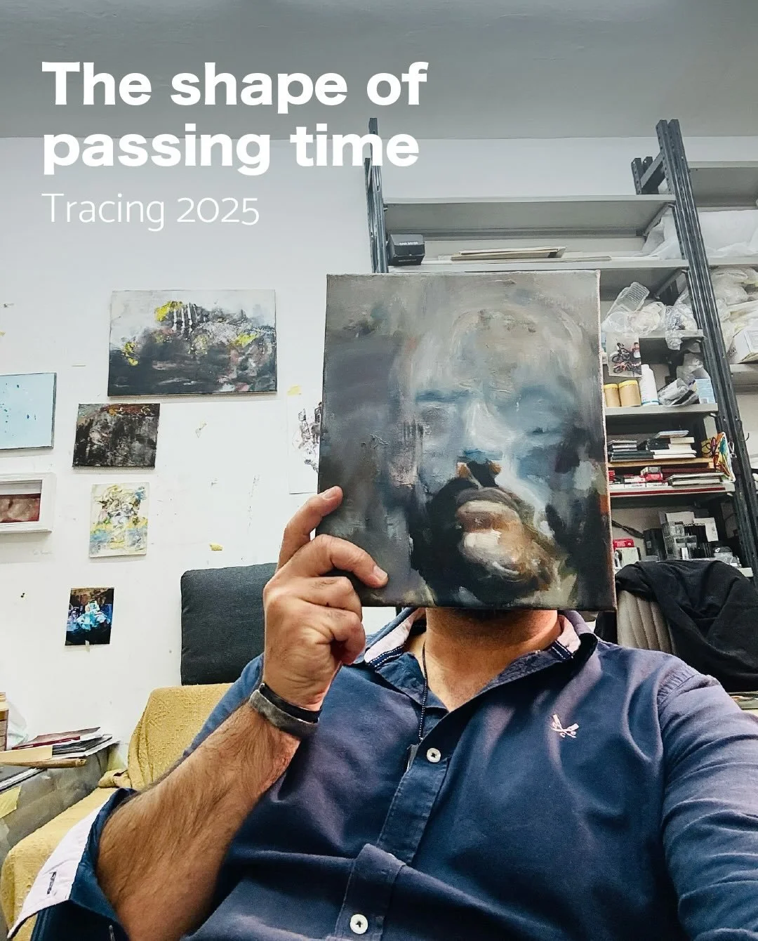 The shape of passing time / Tracing 2025 - These are just a few of the works that made each month of the year special. Through the ups and downs, much was achieved &mdash; winning two prizes, a collaborative show in Venice, another in Florence, and a