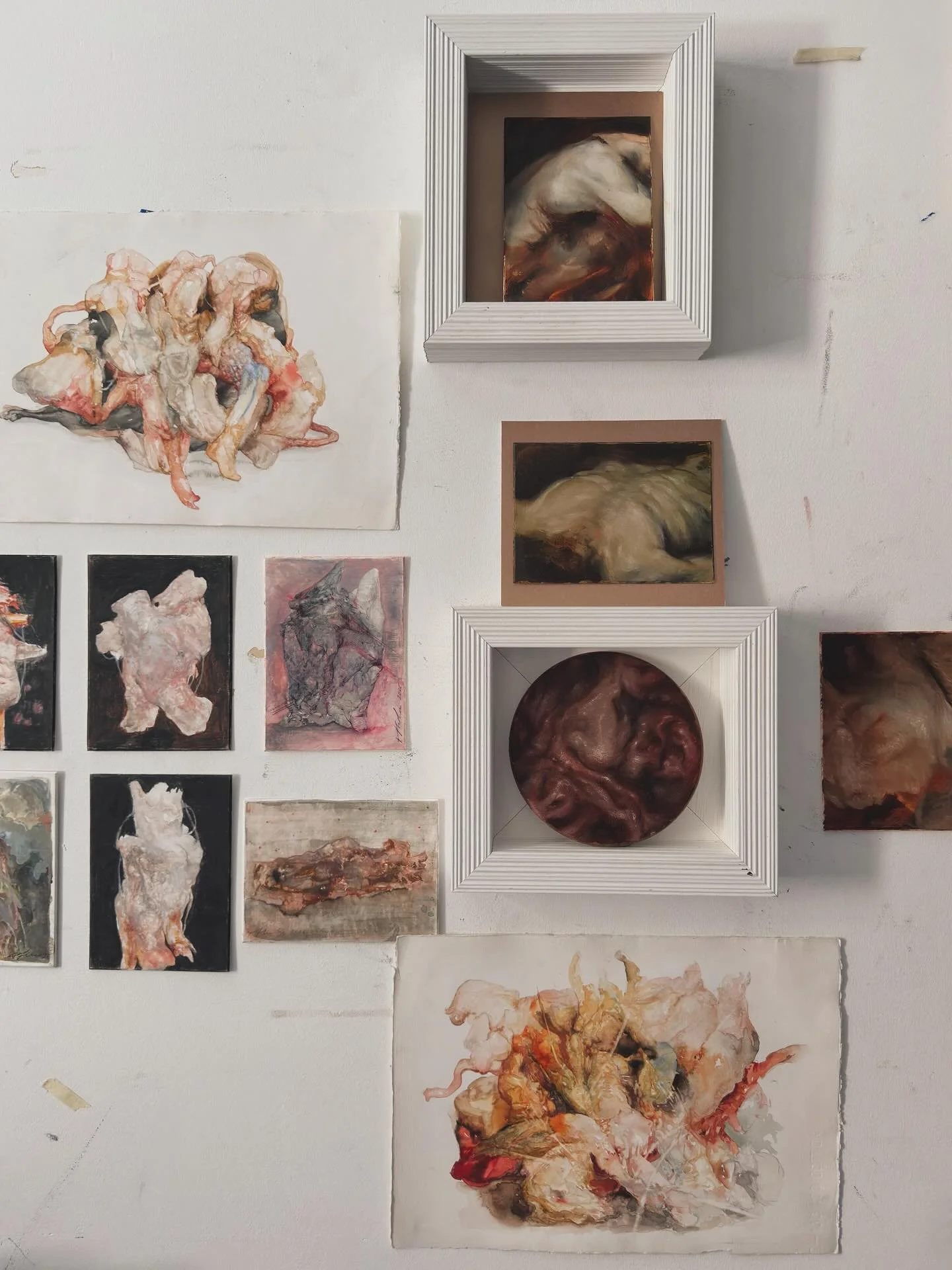 [] [] &bull;&bull; [] in flux
.
n o t e s f r o m t h e a n t h r o p o c e n e
.
#anthropocene #reality #painting #marioabela #victoriagozo