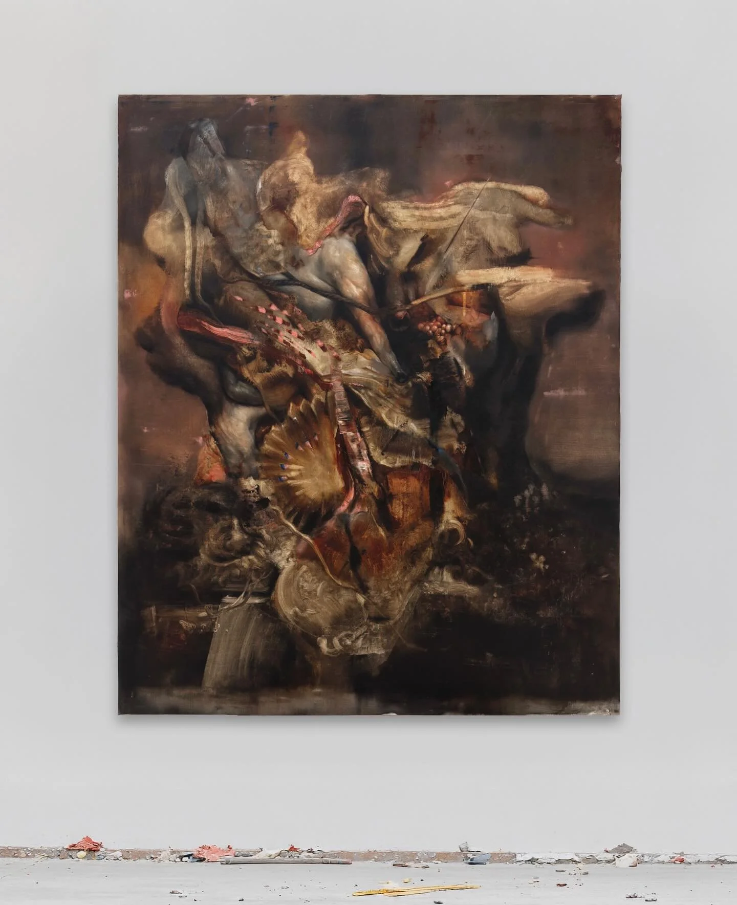 &lsquo;Sebastian&rsquo; (2026)
Oil on canvas mounted on wood
115cm x 142cm .
n o t e s f r o m t h e a n t h r o p o c e n e
.
#anthropocene #reality #painting #marioabela #victoriagozo