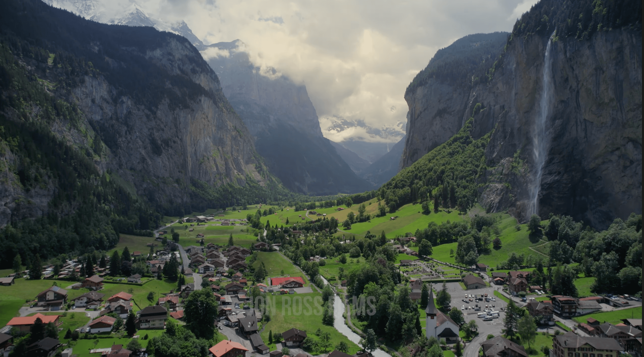 Germany/Switzerland/Austria from the air