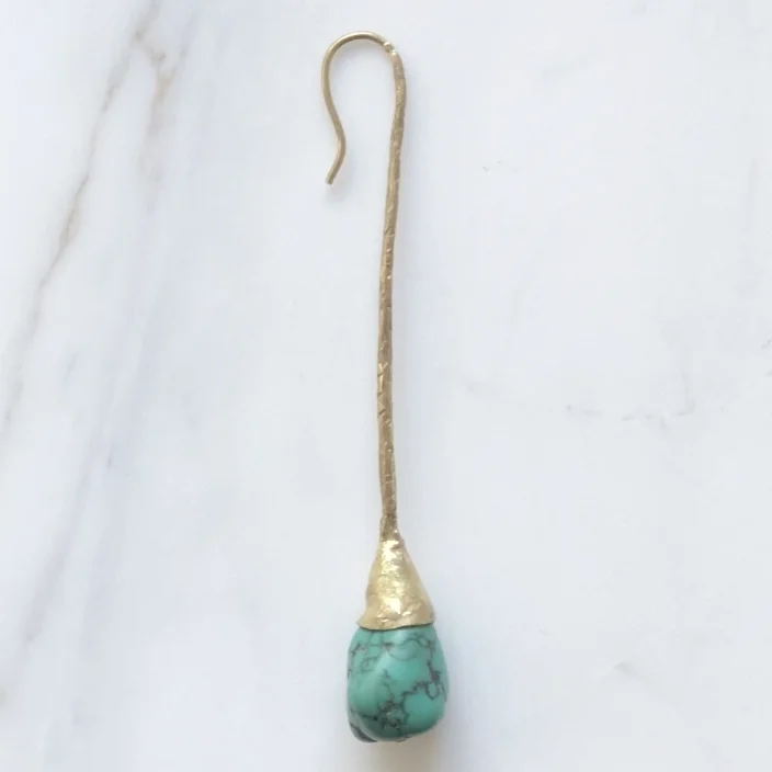 Turquoise earring