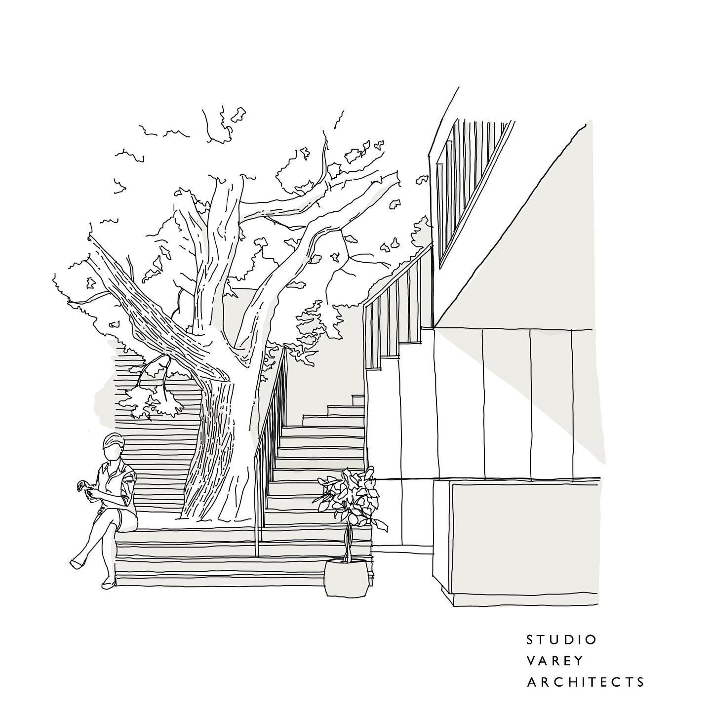 Stairs + Tree //

Designing architecture in harmony with nature provides a chance to evaluate our plans from new angles and consider alternative perspectives. By incorporating natural elements into our designs, we can transform the narrative we are c