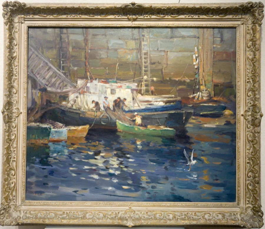 Lot : 30/212 - Day's Catch at the Docks