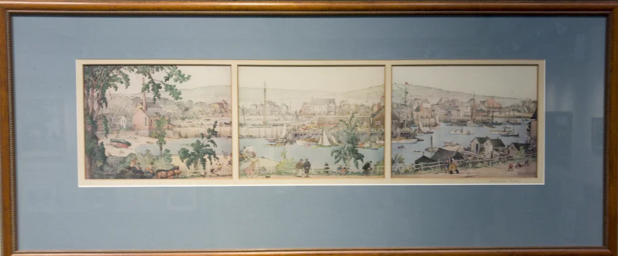 Lot:160/212 - Rockport Tryptych