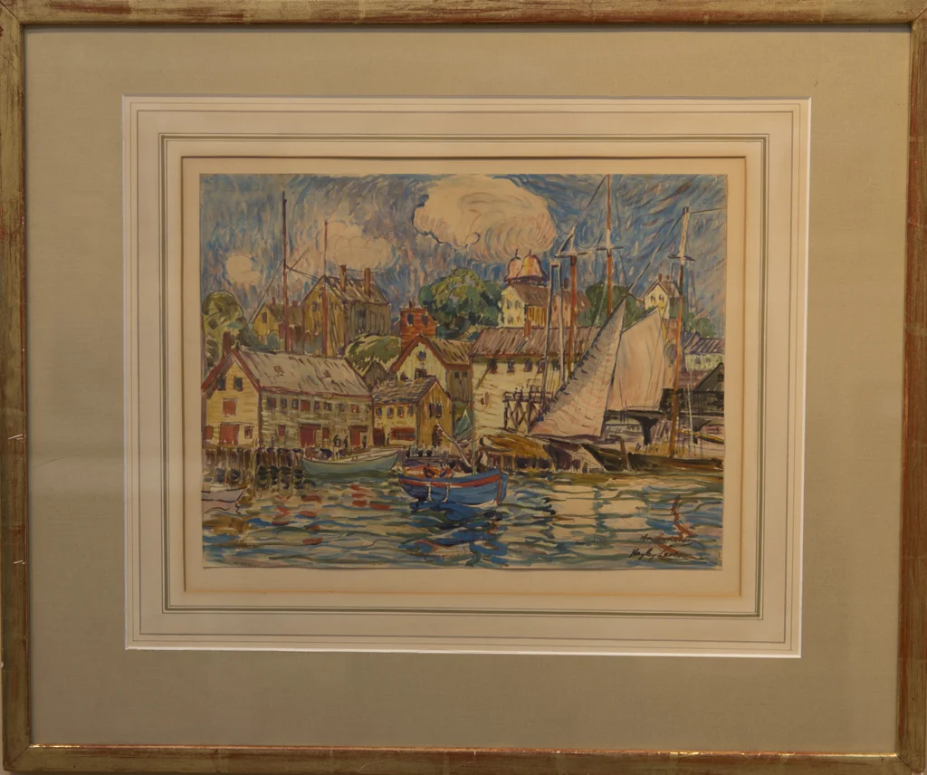 Lot # 46 : Gloucester Harbor, 1930