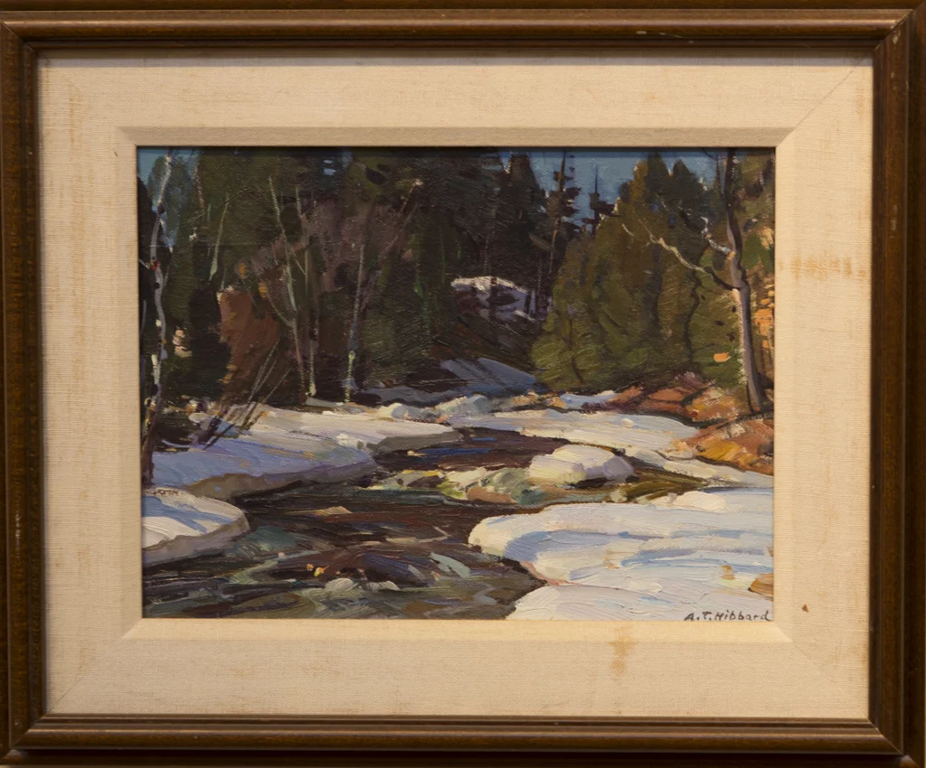 Lot # 64 : Winter Stream