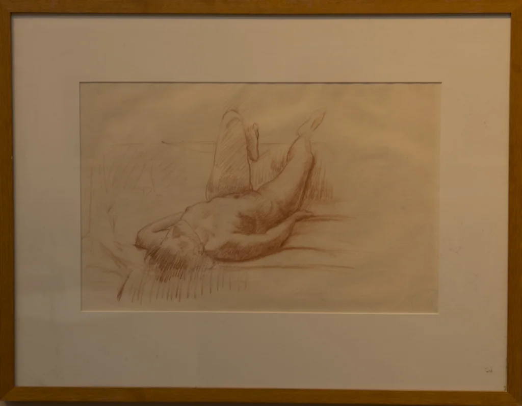 Lot # 114 : Red Nude