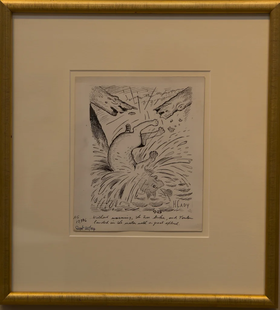 Lot # 142 : Yowler Landed in the Water