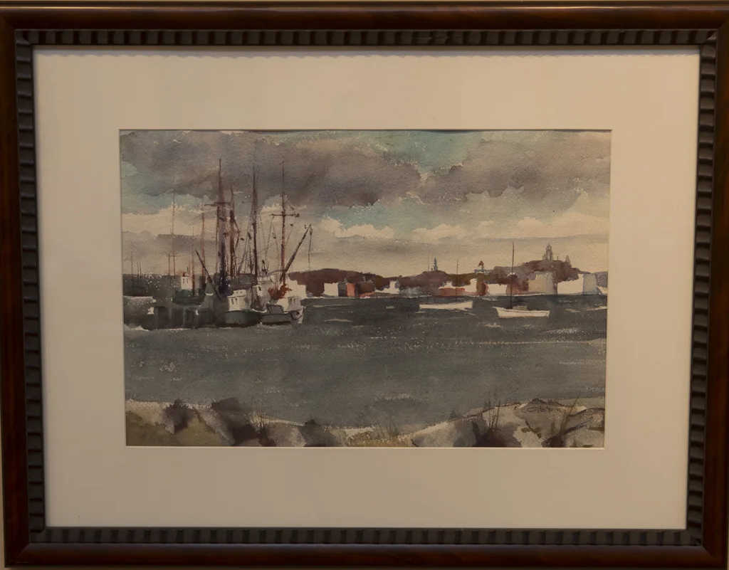 Lot # 168 : Boats at Bay
