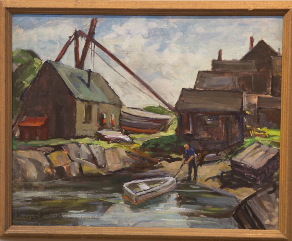 Lot # 180 : Fishing Shacks, Granite Pier, 1993