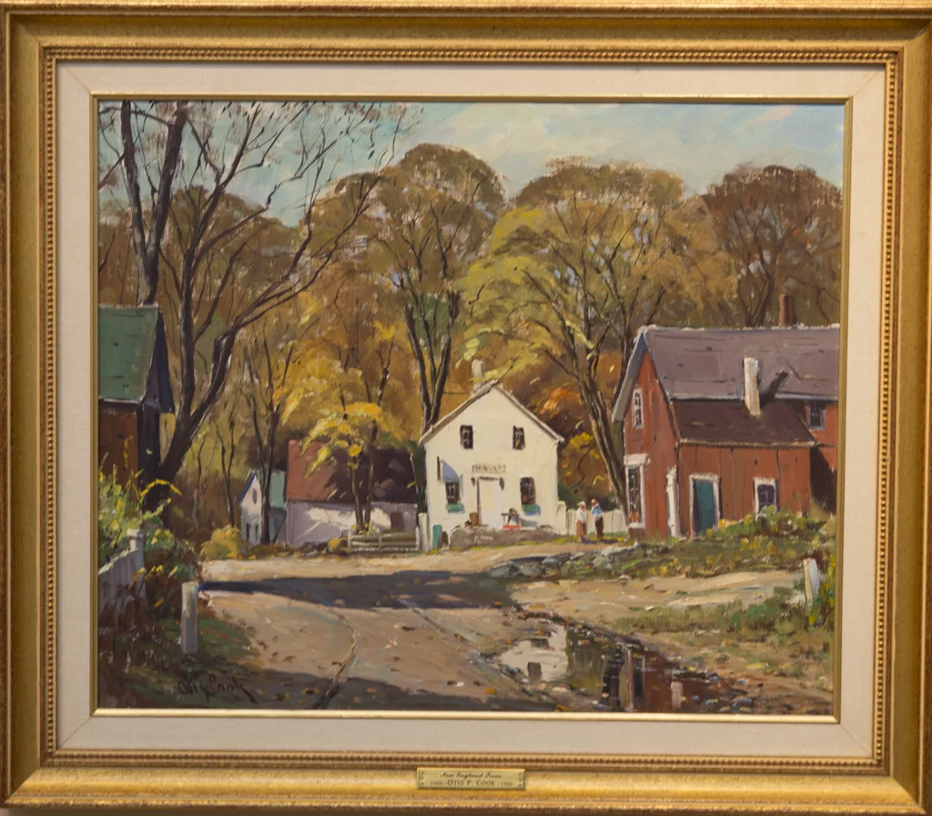 Lot # 195 : New England Scene