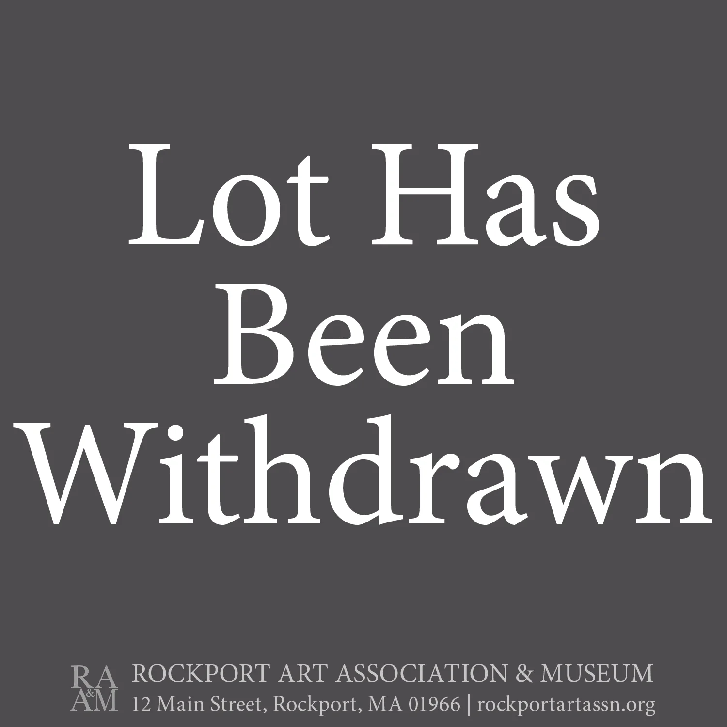 Lot # 165
