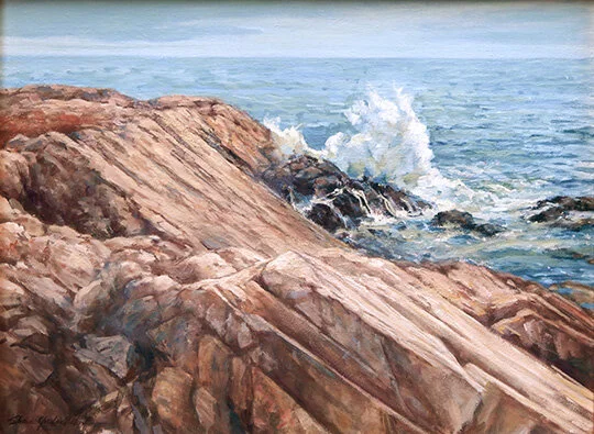   Sharon Jordan Bahosh ,  Northshore	  Oil, 18 x 24 in.	  $2,000  