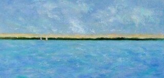 Dale Partis Greene, Quiet and Cool Oil, 12 x 24 in. $600