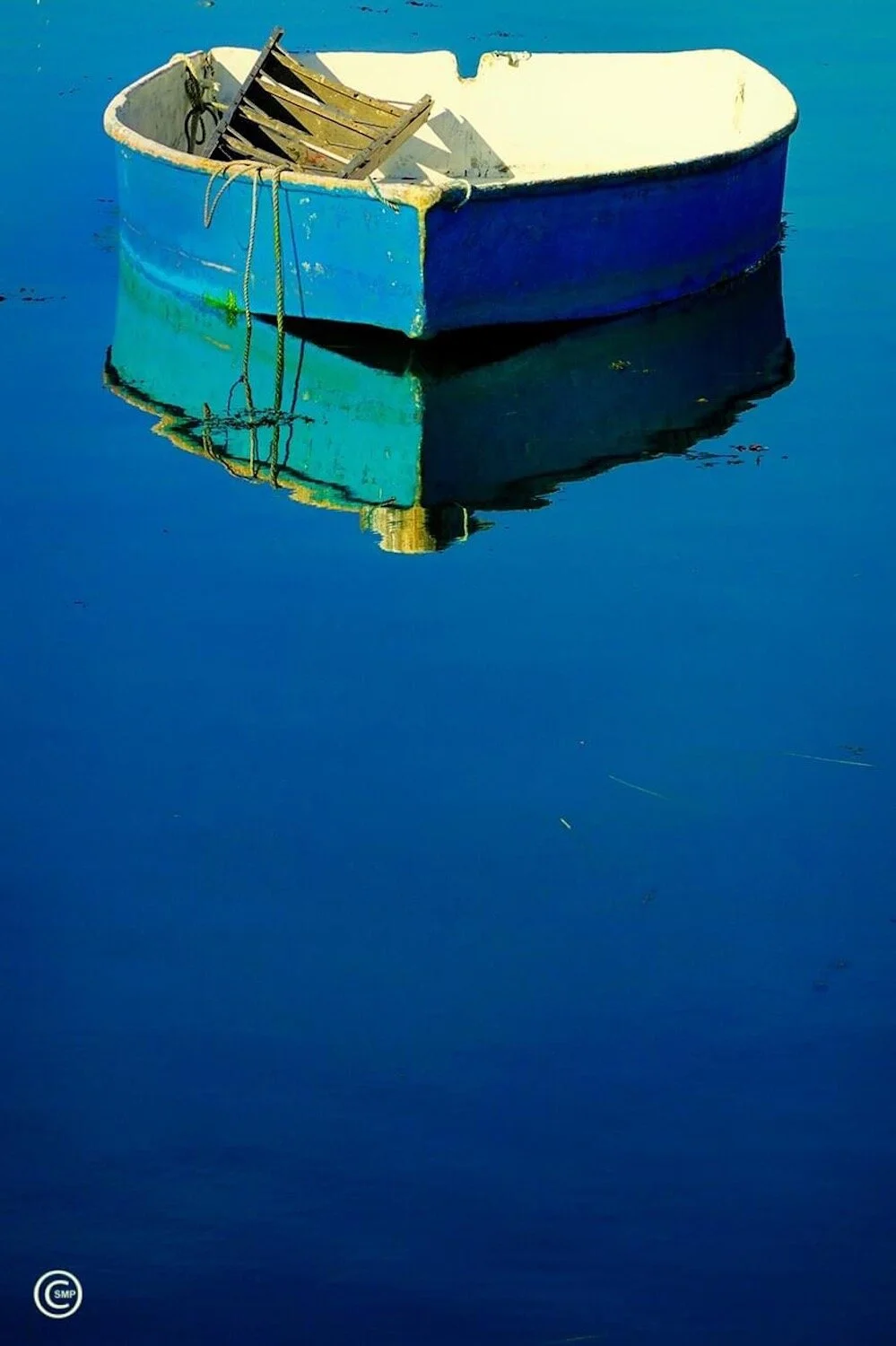   Skip Montello ,  Blue Skiff  photography, 20 x 16 in.  $150 - SOLD  