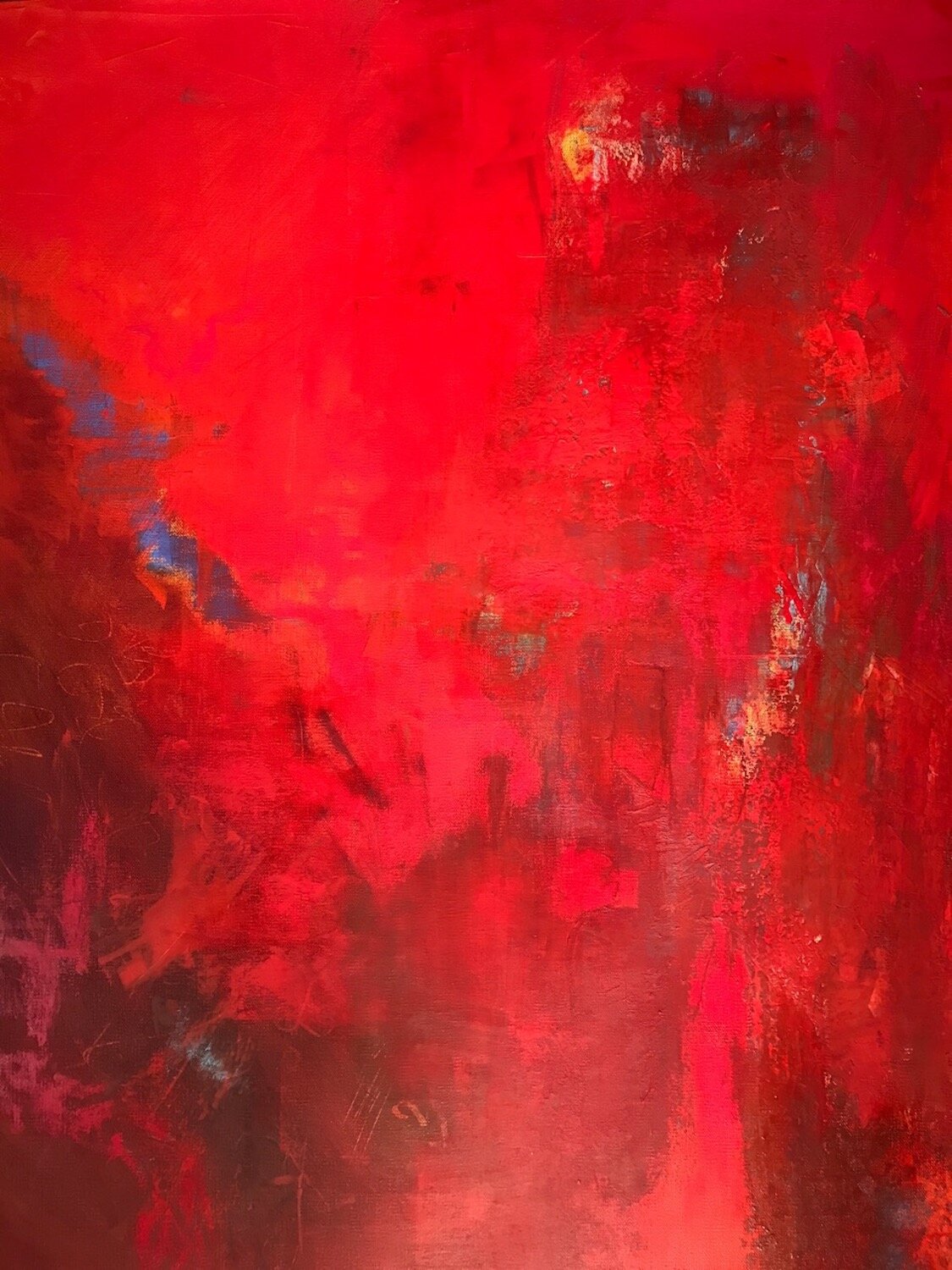 Carmela Martin , Secret Places of the Heart oil, 30 x 24 in. $1,000