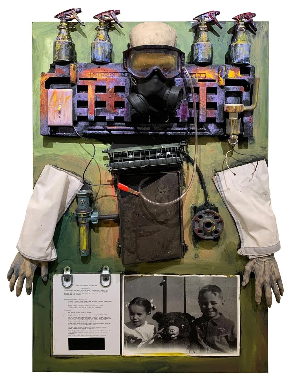 Michael Hemphill (CA), Toxic assemblage, 48 x 30 in. $3,000