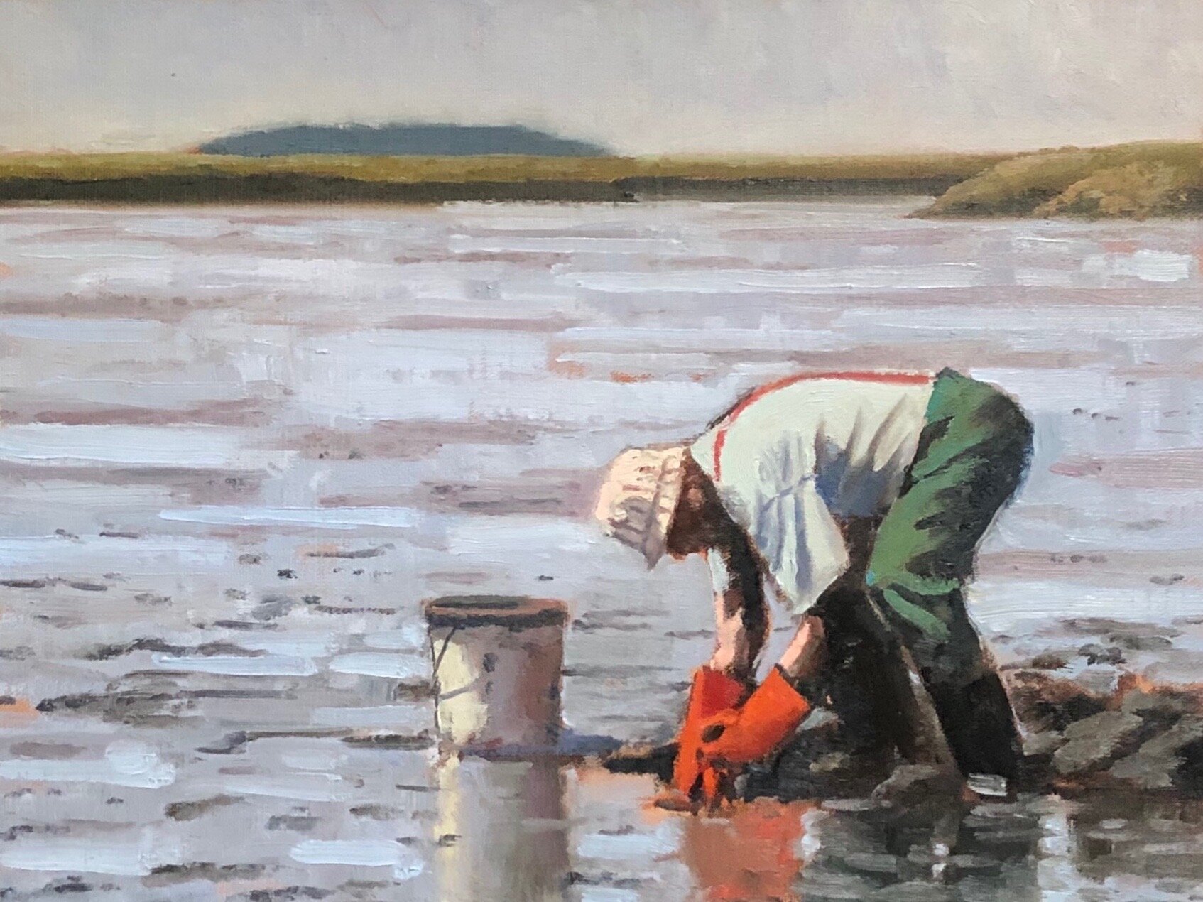 Peter Bain , Time and Tide oil on canvas, 11 x 14 in. $525
