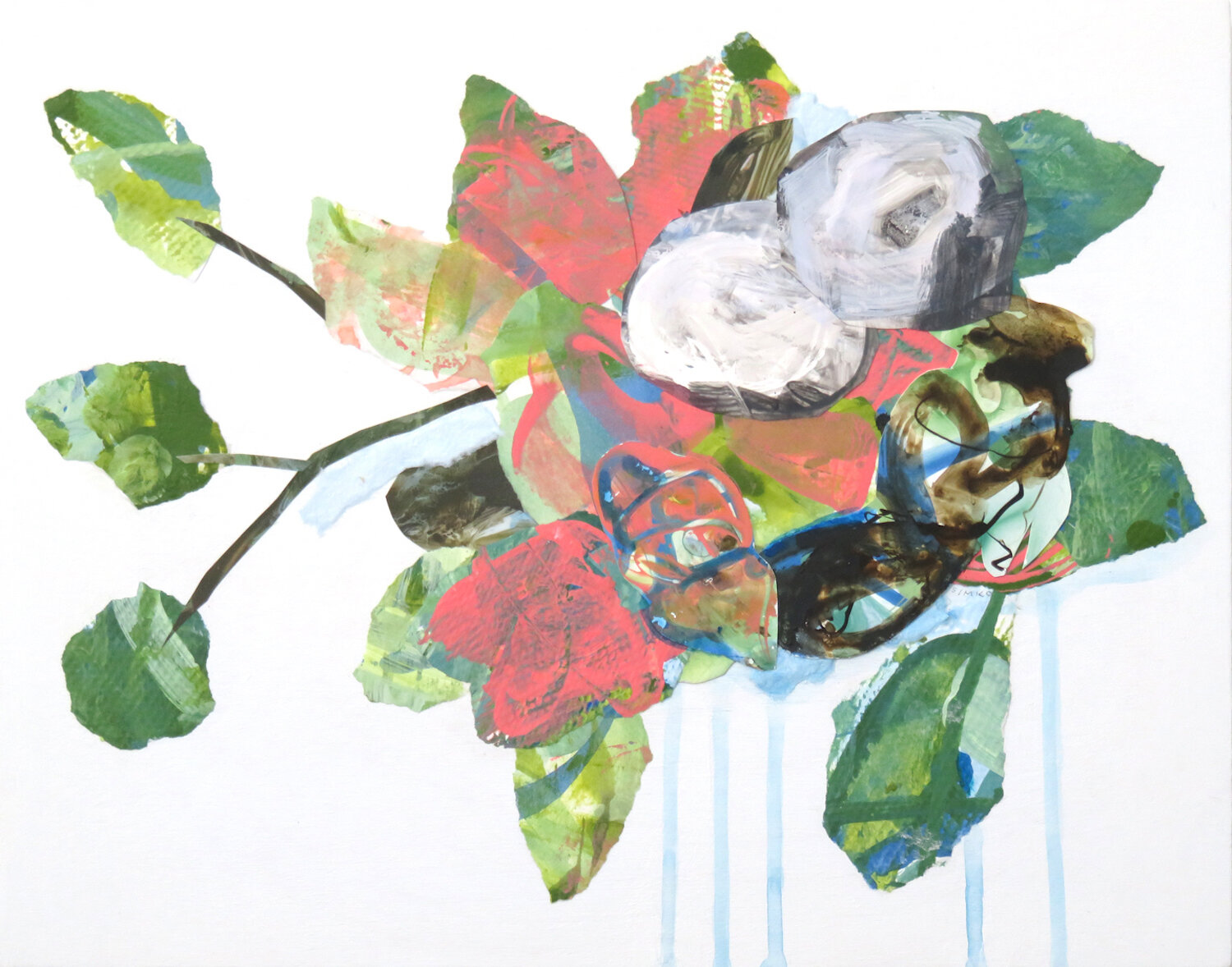 Laurie Simko , Springtime #2 mixed media, 11 x 14 in. $400