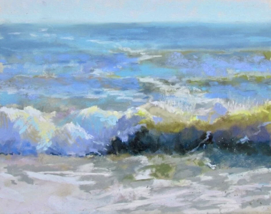 Ann Goldberg , Gentle Wave Pastel, 8 x 10 in. $400