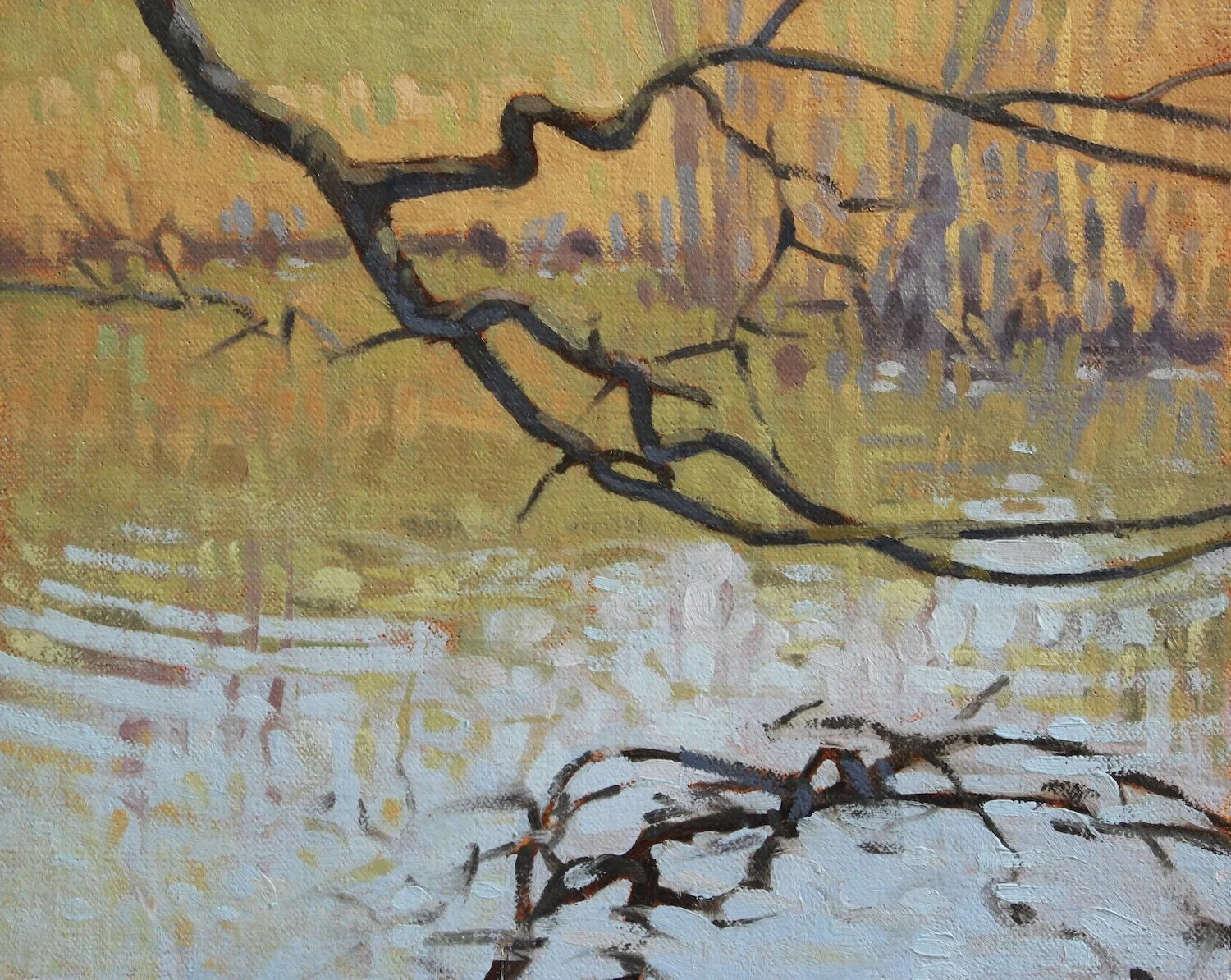   G. Martin ,  Echo  Oil, 8 x 10 in.  $600  