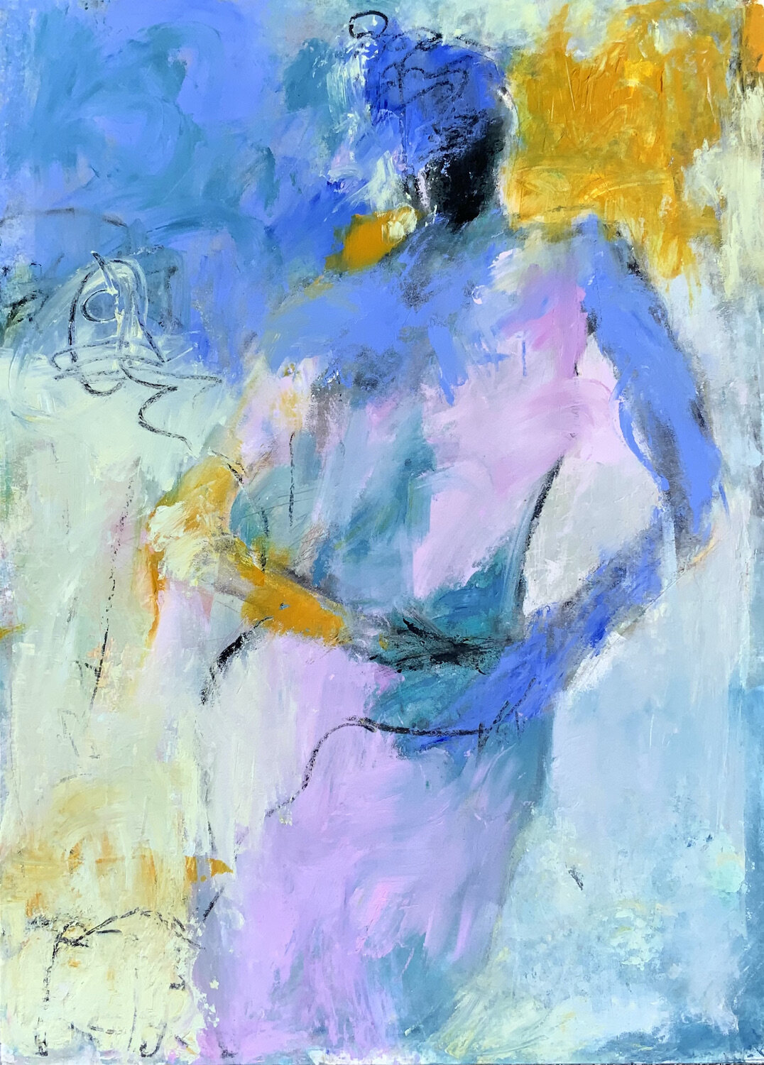 Kat Masella , Life Dance no. 7 Oil, 24 x 18 in. $2,000