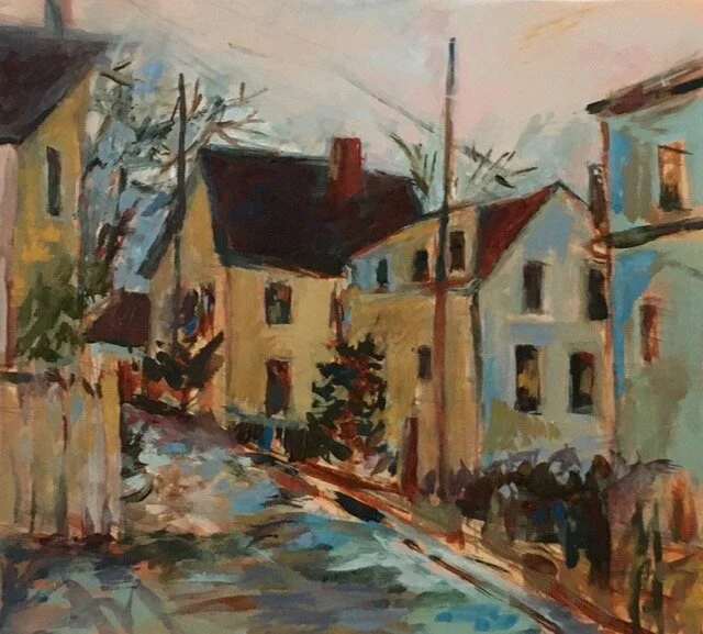 Charlotte Roberts , The Rockport Cluster Gouache, 18 x 20 in. $800