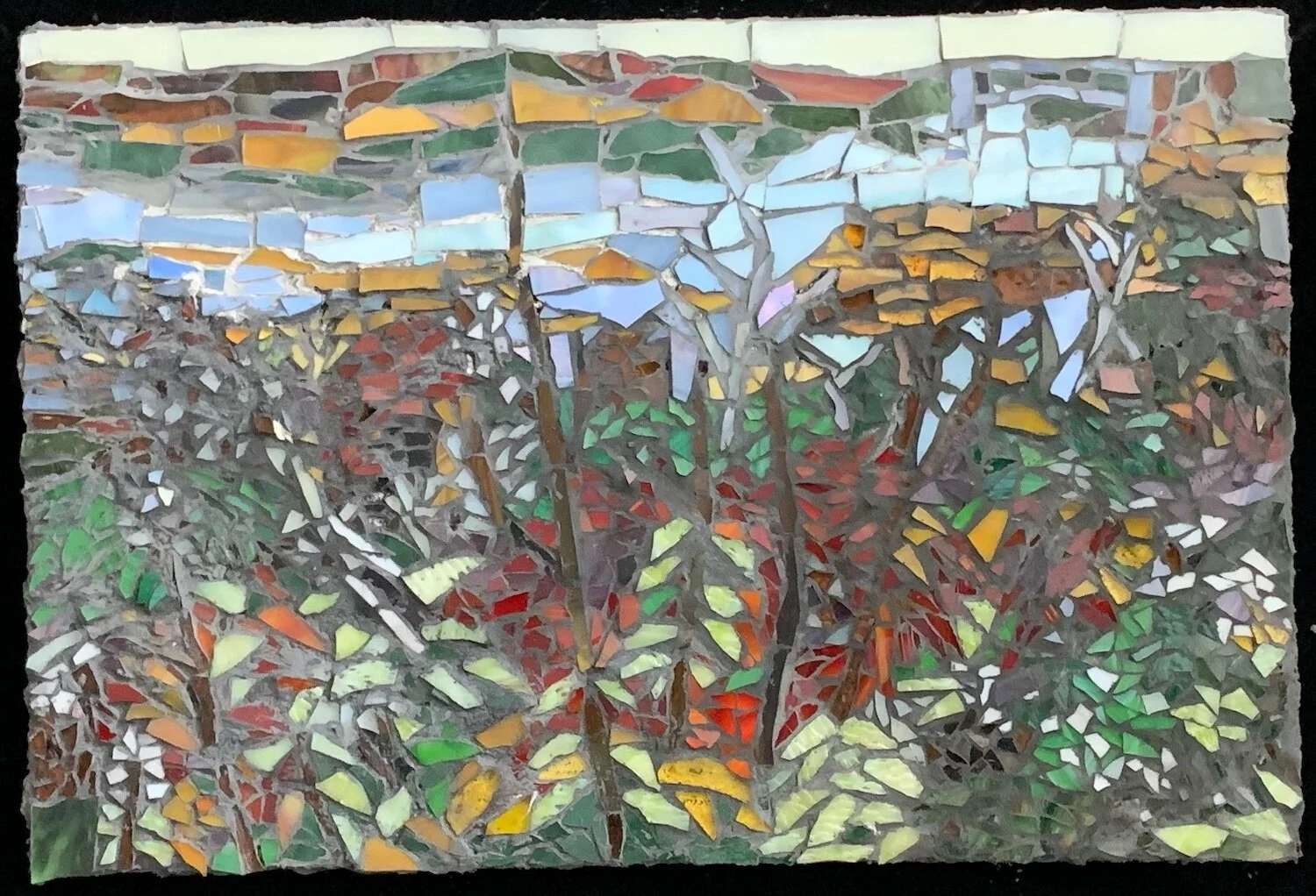 Cassie Doyon , Annisquam River Mosaic, 12 x 18 in. $375