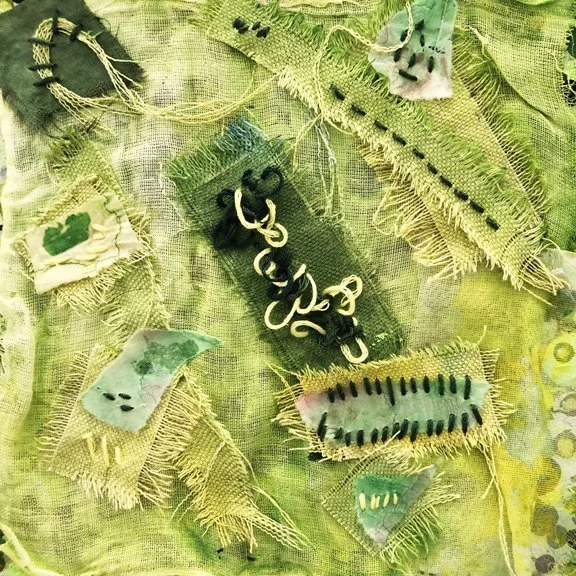 Terry Del Percio-Piemonte , Spring Morning Mixed Media, 8 x 8 in. $215