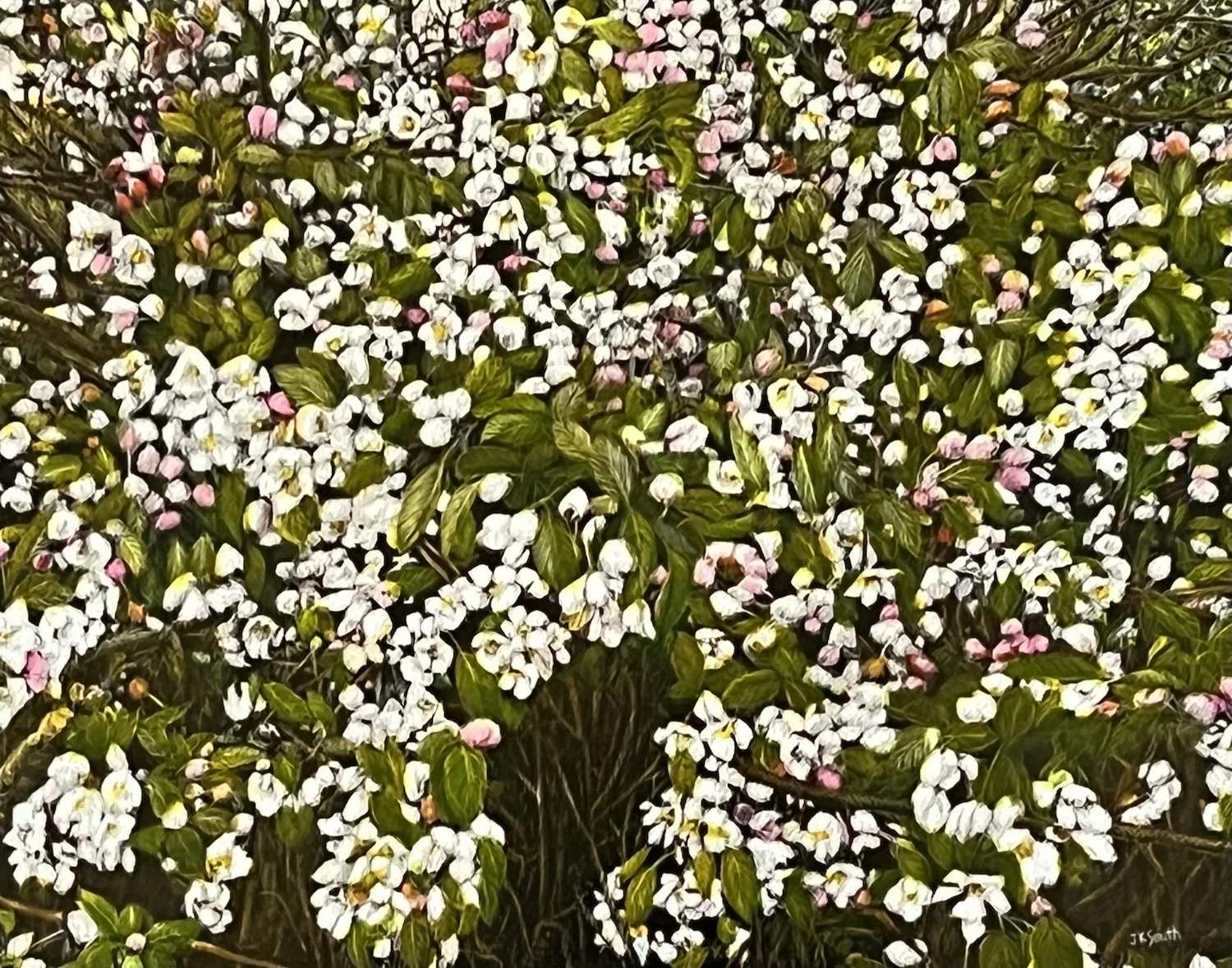   Joe Smith ,  Joy  Scratchboard, 11 x 14 in.  SOLD  