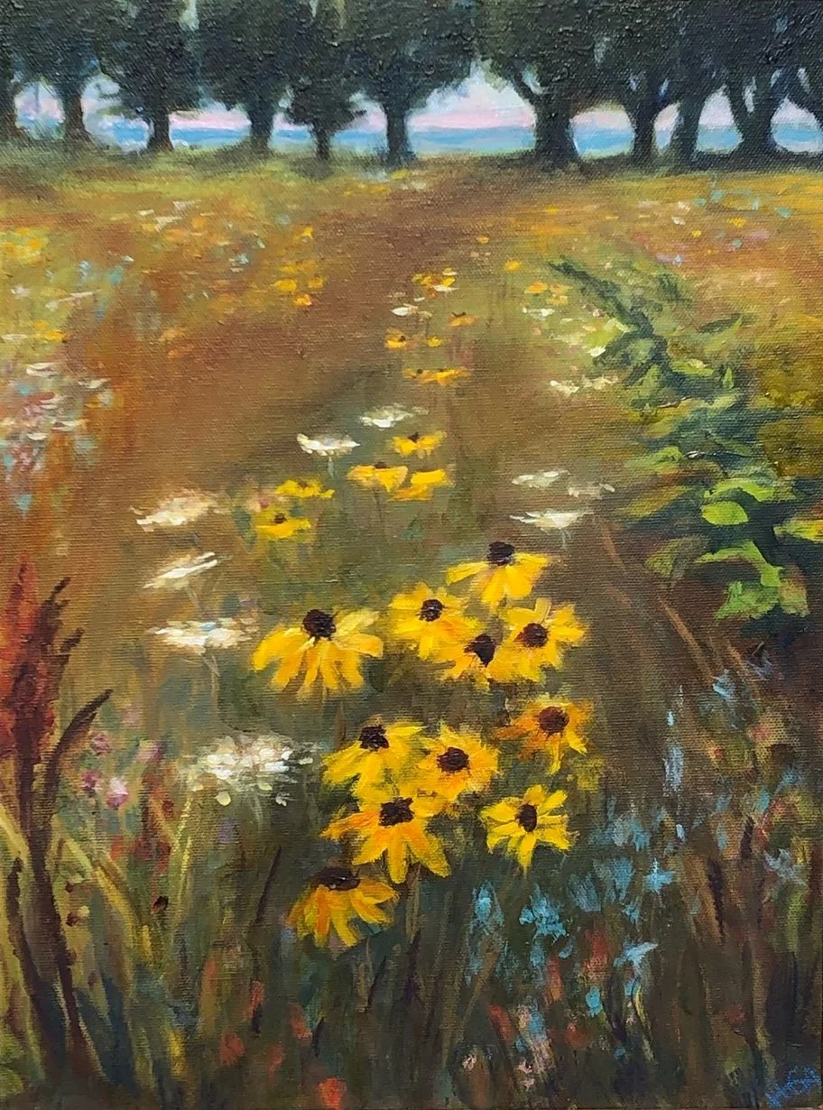 Holly Greene Alto , Harpswell Field Oil, 12 x 16 in $350
