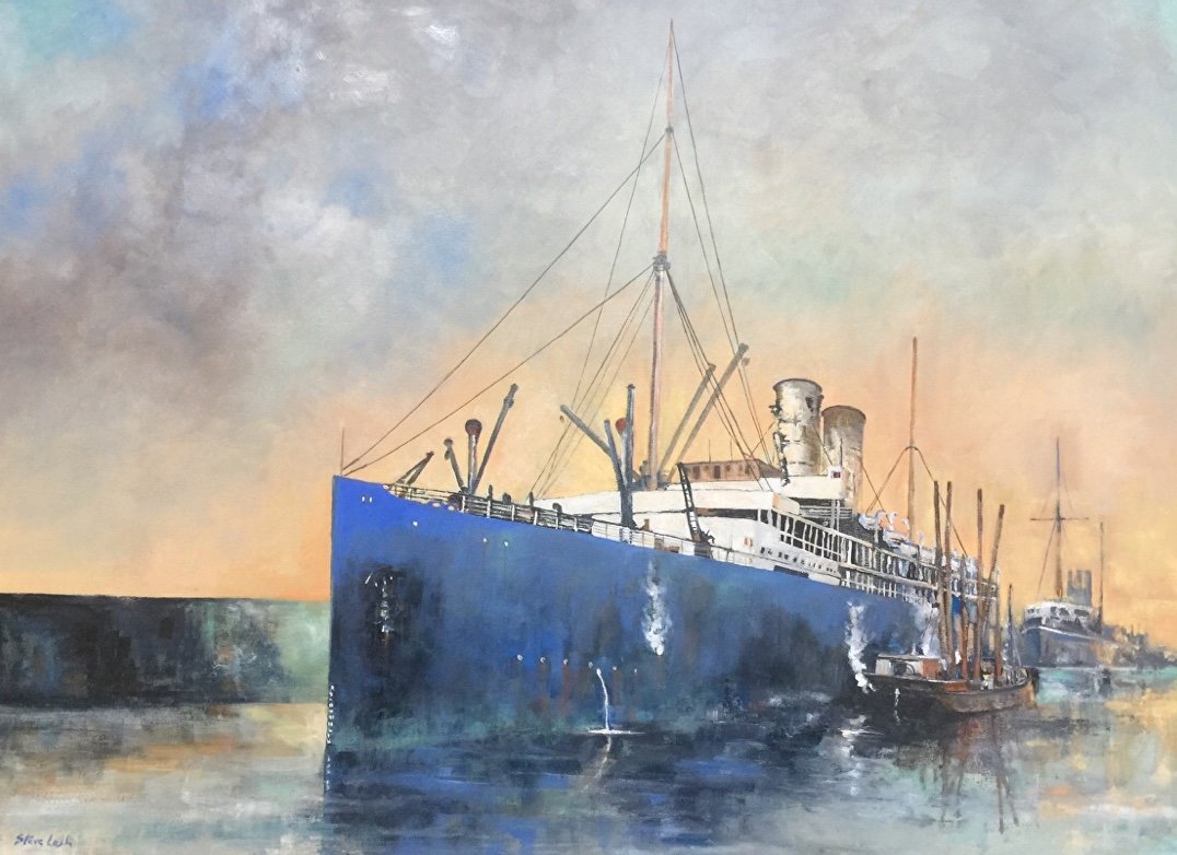 Steven Lush , Leviathian Oil, 30 x 40 in. $6,500